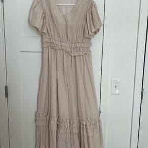 Tiered Ruffled Maxi Dress